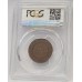 AUSTRALIA 1923 . HALF 1/2  PENNY . PCGS AU50